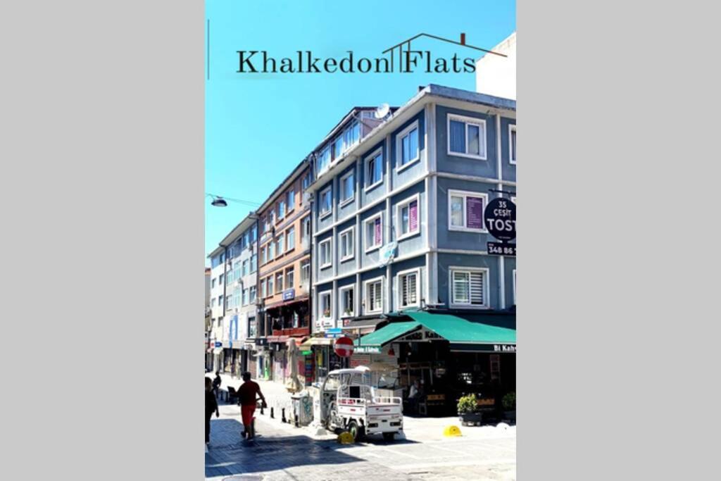 اسطنبول Khalkedon Flat 2 - Kadikoy'Deki Konaklama Adresiniz المظهر الخارجي الصورة