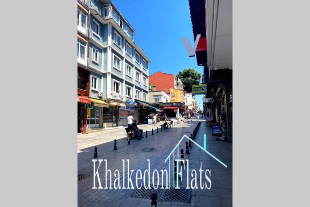 اسطنبول Khalkedon Flat 2 - Kadikoy'Deki Konaklama Adresiniz المظهر الخارجي الصورة