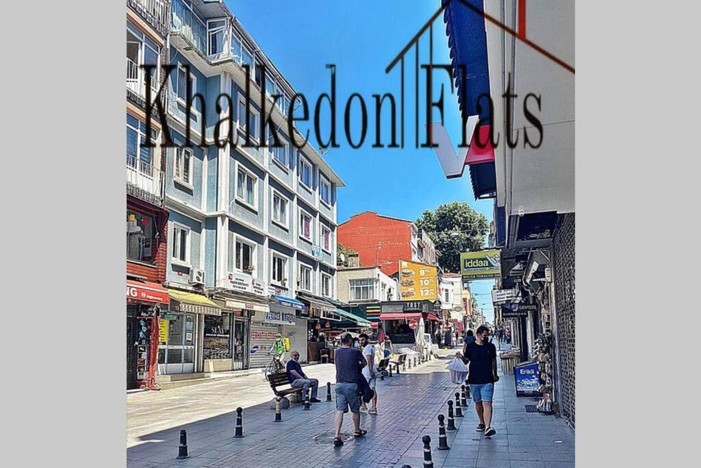 اسطنبول Khalkedon Flat 2 - Kadikoy'Deki Konaklama Adresiniz المظهر الخارجي الصورة